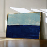 Abstract 235 Canvas Art 18" x 24" / 45 x 60 cm / Black