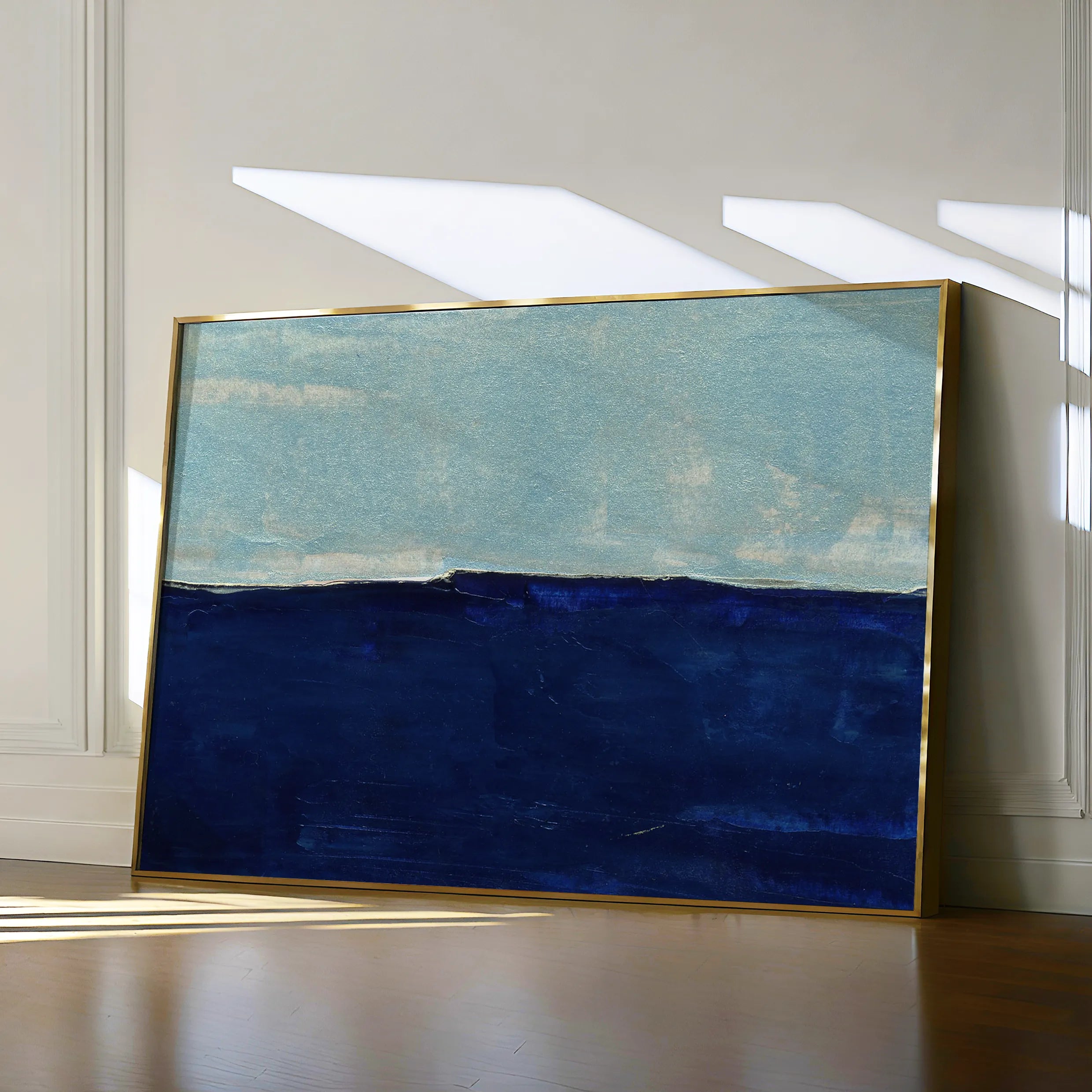 Abstract 235 Canvas Art 18" x 24" / 45 x 60 cm / Black