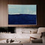Abstract 235 Canvas Art 18" x 24" / 45 x 60 cm / Black