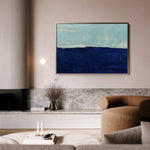 Abstract 235 Canvas Art 18" x 24" / 45 x 60 cm / Black