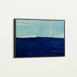 Abstract 235 Canvas Art 18" x 24" / 45 x 60 cm / Black