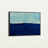 Abstract 235 Canvas Art 18" x 24" / 45 x 60 cm / Black