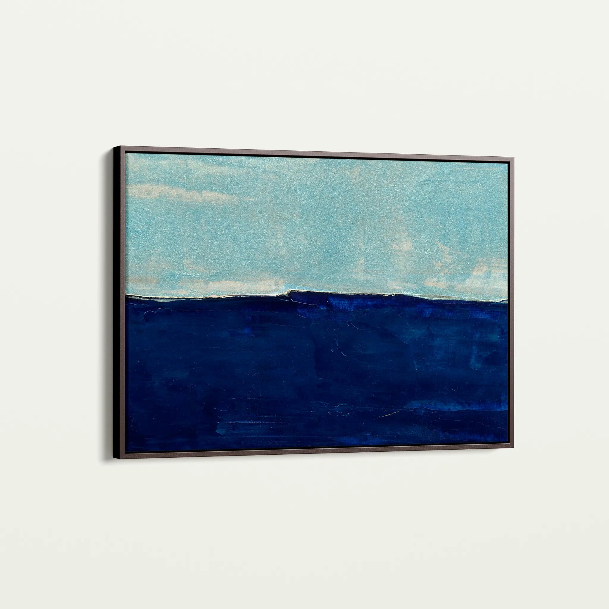 Abstract 235 Canvas Art 18" x 24" / 45 x 60 cm / Black