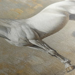 Horses 235 Canvas Art 18" x 24" / 45 x 60 cm / Black