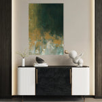 Abstract 236 Canvas Art 18" x 24" / 45 x 60 cm / Black
