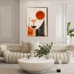 Boho 236 Canvas Art 18" x 24" / 45 x 60 cm / Black