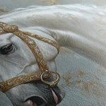 Horses 236 Canvas Art 18" x 24" / 45 x 60 cm / Black