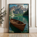 Landscape 236 Canvas Art 18" x 24" / 45 x 60 cm / Black