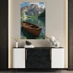 Landscape 236 Canvas Art 18" x 24" / 45 x 60 cm / Black