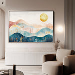 Boho 237 Canvas Art 18" x 24" / 45 x 60 cm / Black