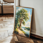 Landscape 237 Canvas Art 60 x 40 cm / Black