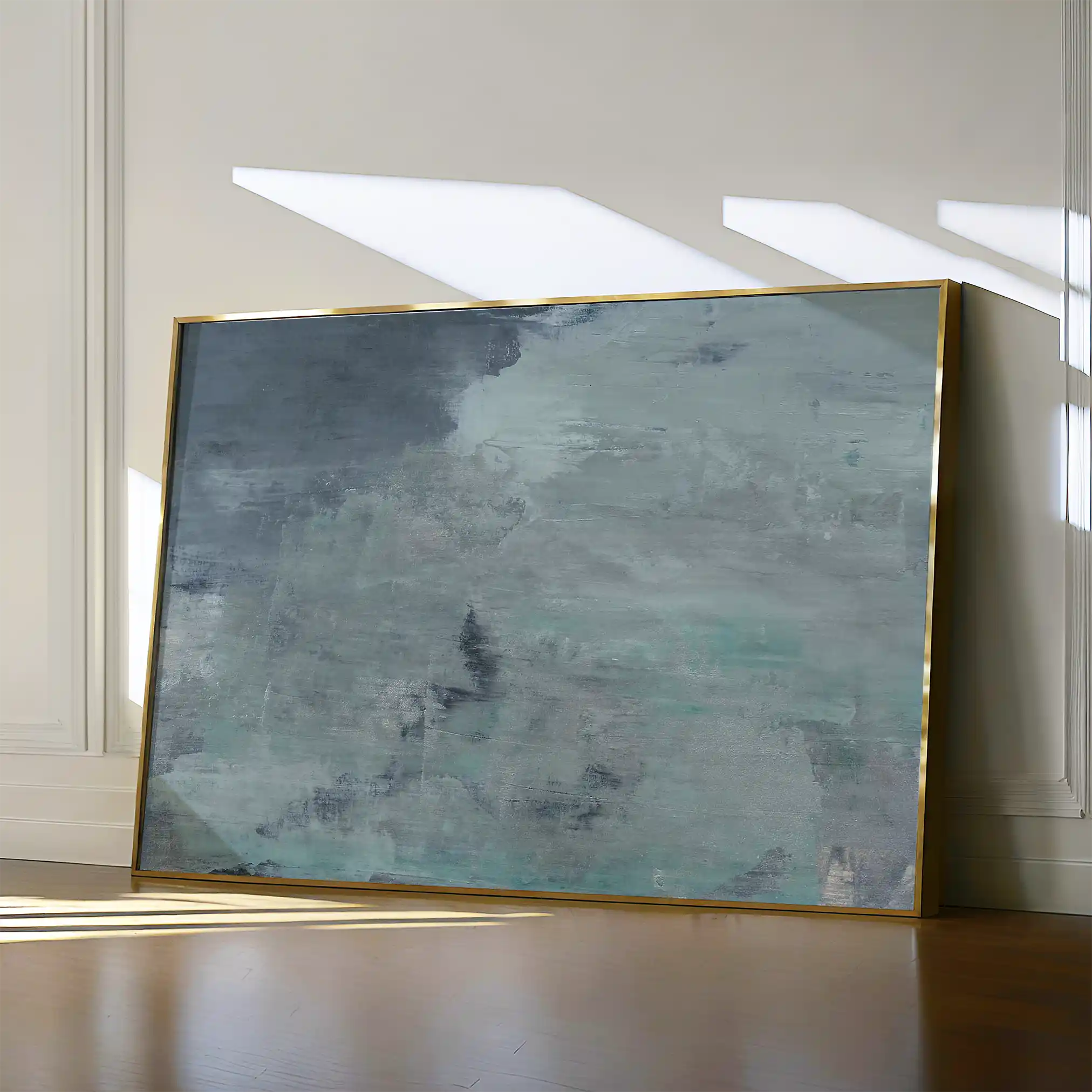 Abstract 238 Canvas Art 60 x 40 cm / Black