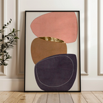 Boho 238 Canvas Art 18" x 24" / 45 x 60 cm / Black