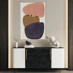 Boho 238 Canvas Art 18" x 24" / 45 x 60 cm / Black