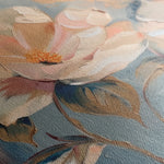 Floral 238 Canvas Art 18" x 24" / 45 x 60 cm / Black