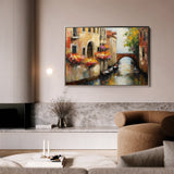 Landscape 238 Canvas Art 18" x 24" / 45 x 60 cm / Black