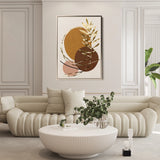 Boho 239 Canvas Art 18" x 24" / 45 x 60 cm / Black
