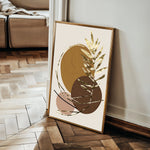 Boho 239 Canvas Art 18" x 24" / 45 x 60 cm / Black