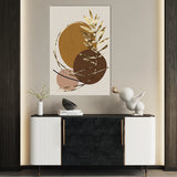 Boho 239 Canvas Art 18" x 24" / 45 x 60 cm / Black