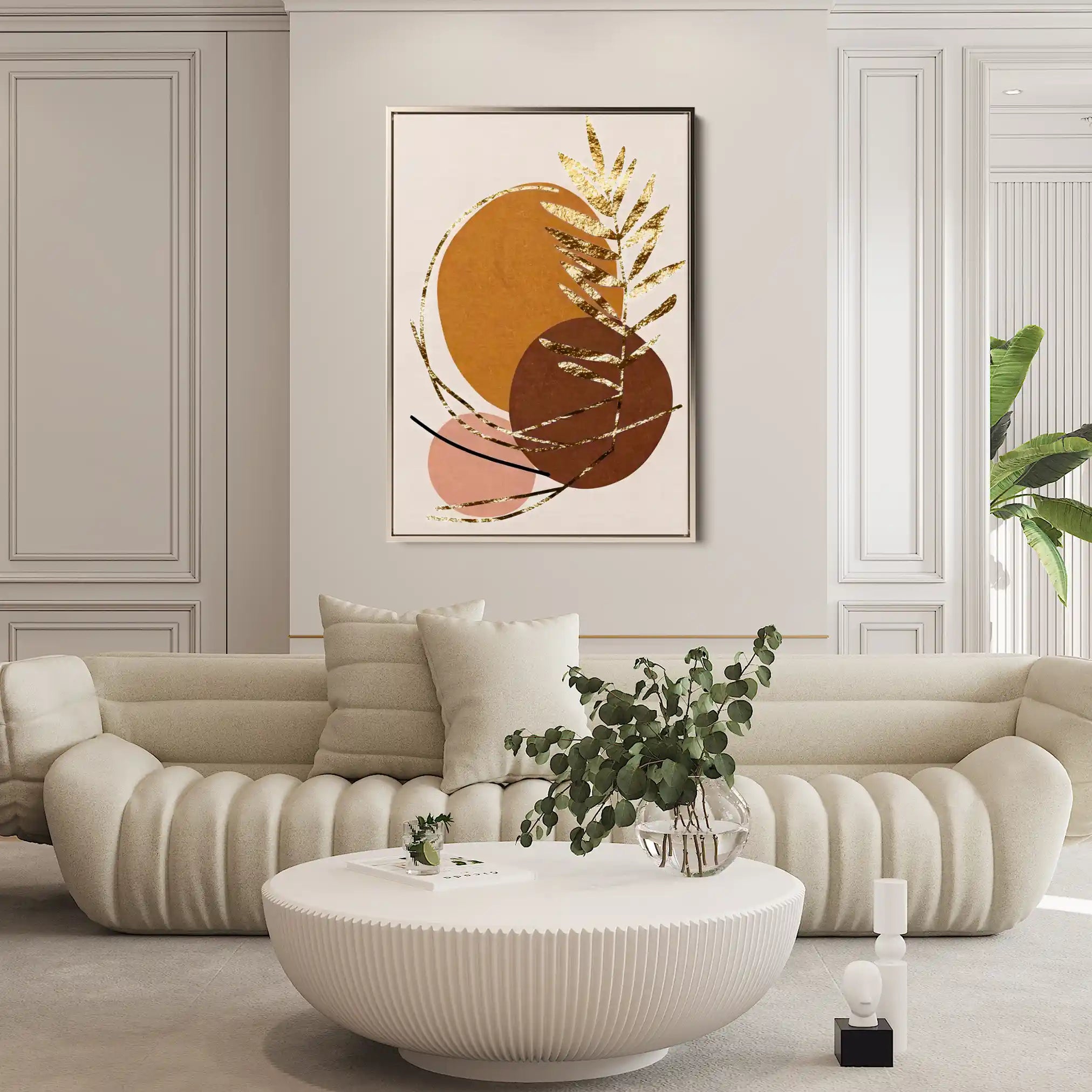 Boho 239 Canvas Art 60 x 40 cm / Black