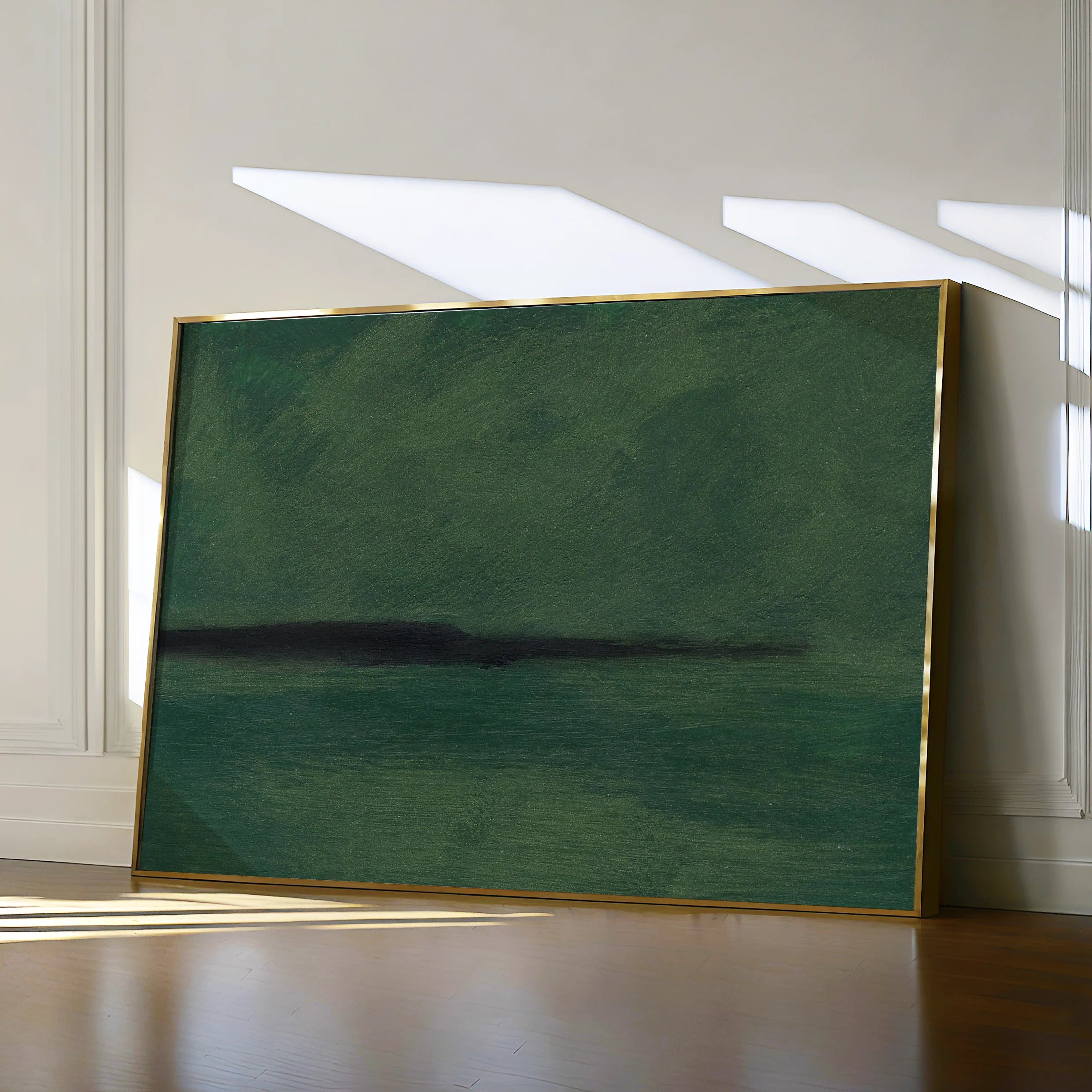 Abstract 240 Canvas Art 18" x 24" / 45 x 60 cm / Black