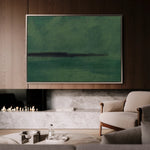 Abstract 240 Canvas Art 18" x 24" / 45 x 60 cm / Black