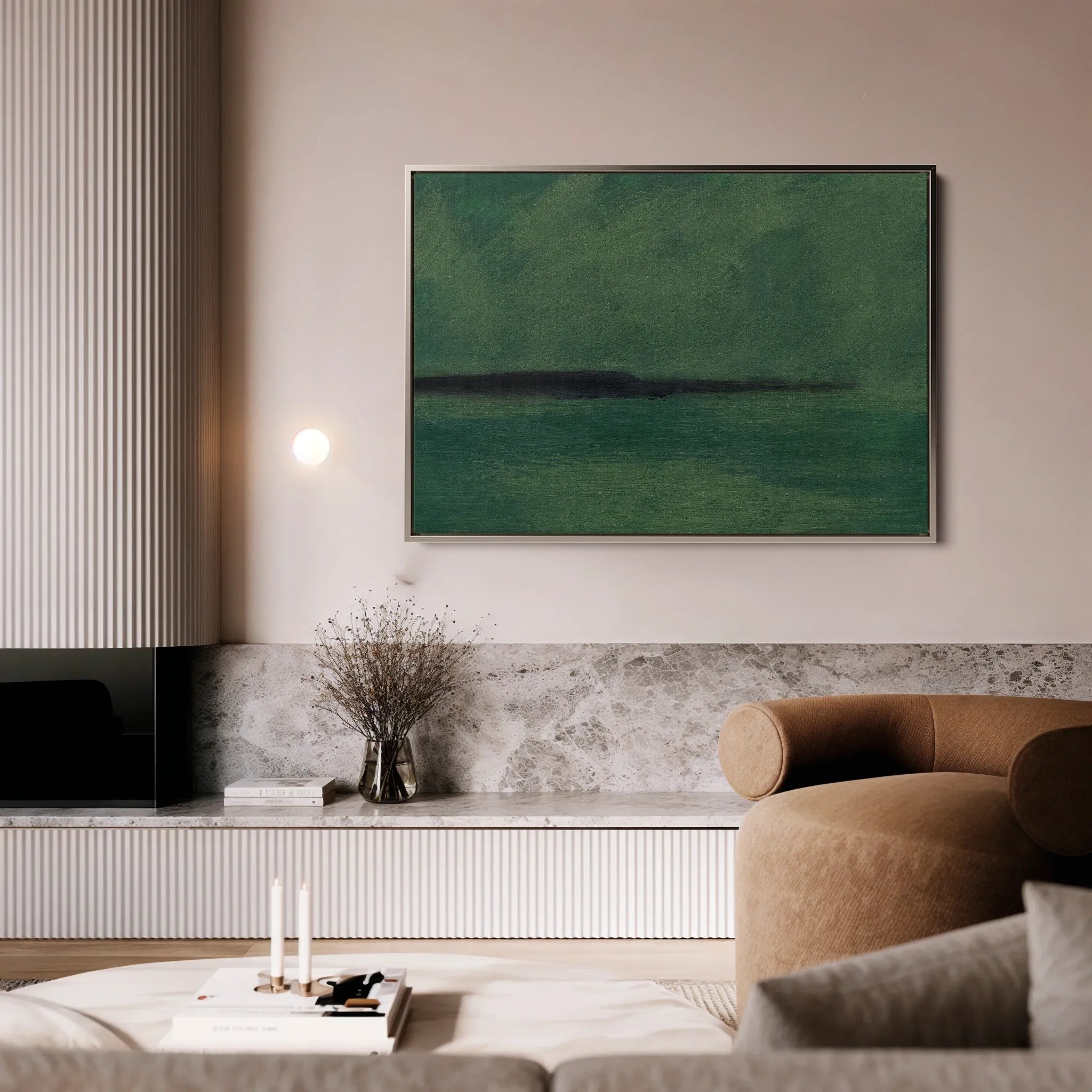 Abstract 240 Canvas Art 18" x 24" / 45 x 60 cm / Black