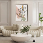 Boho 240 Canvas Art 18" x 24" / 45 x 60 cm / Black
