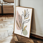 Boho 240 Canvas Art 18" x 24" / 45 x 60 cm / Black