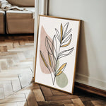 Boho 240 Canvas Art 60 x 40 cm / Black