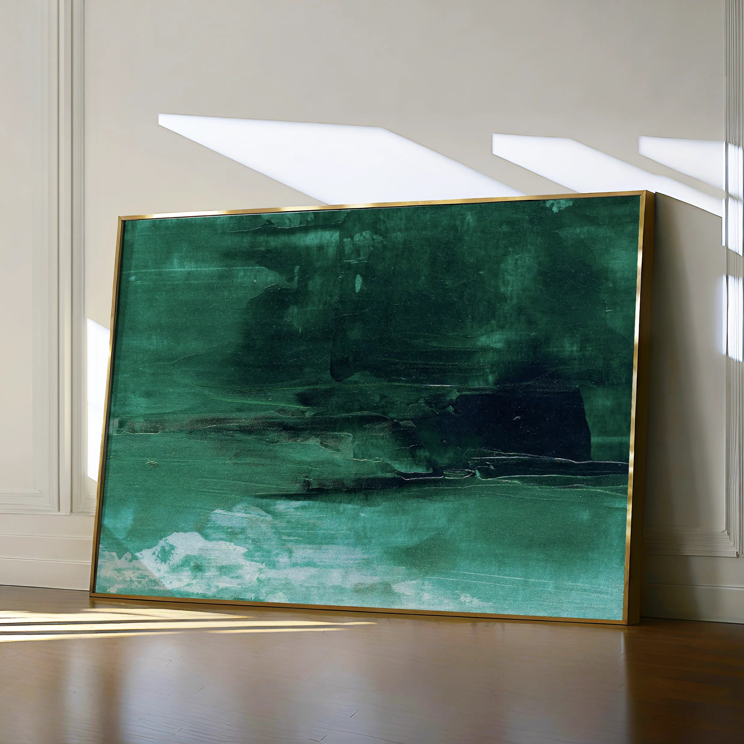Abstract 241 Canvas Art 18" x 24" / 45 x 60 cm / Black