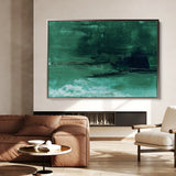 Abstract 241 Canvas Art 18" x 24" / 45 x 60 cm / Black