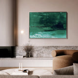 Abstract 241 Canvas Art 18" x 24" / 45 x 60 cm / Black