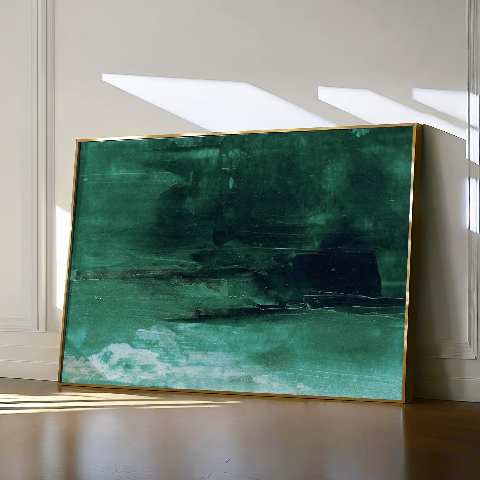 Abstract 241 Canvas Art 60 x 40 cm / Black