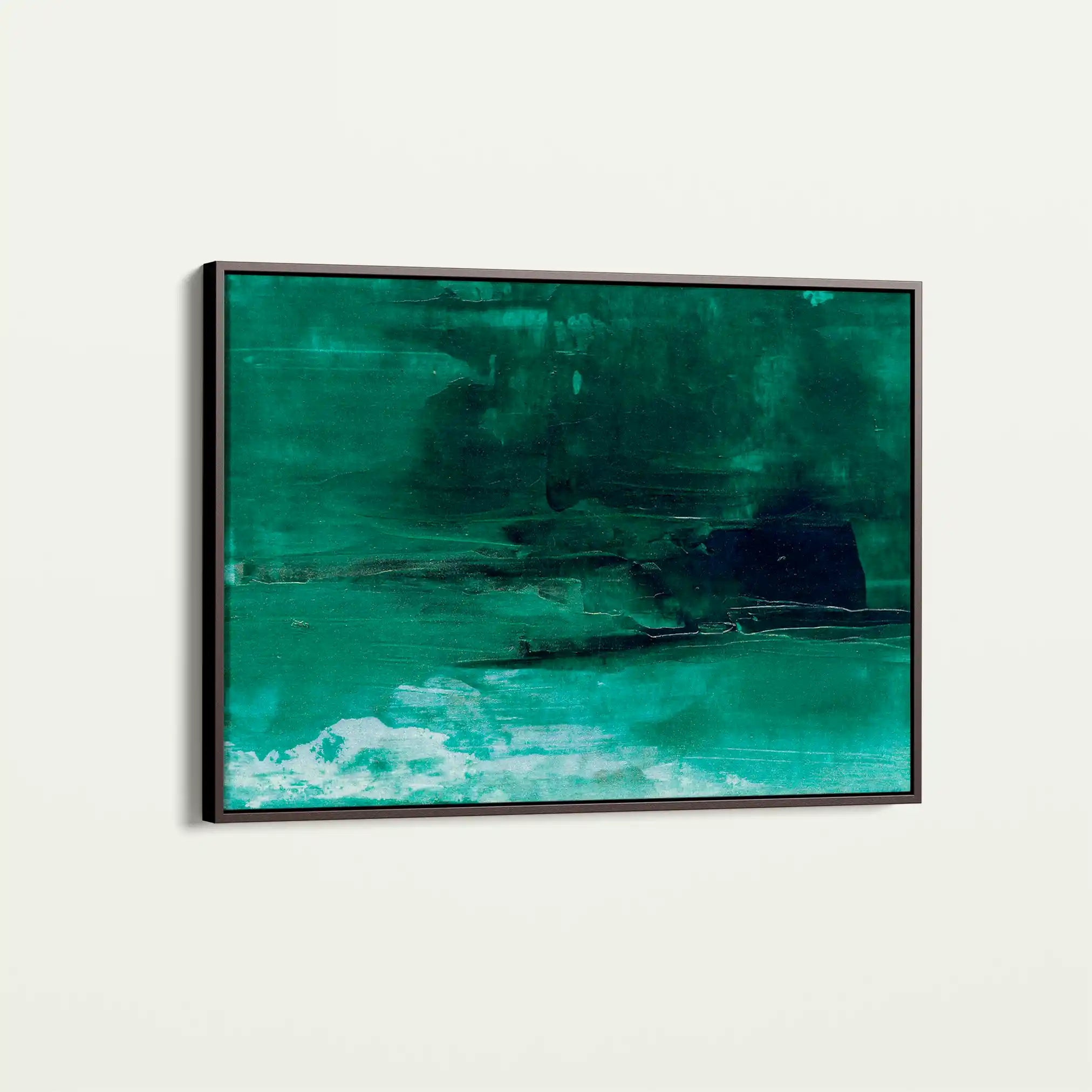 Abstract 241 Canvas Art 60 x 40 cm / Black