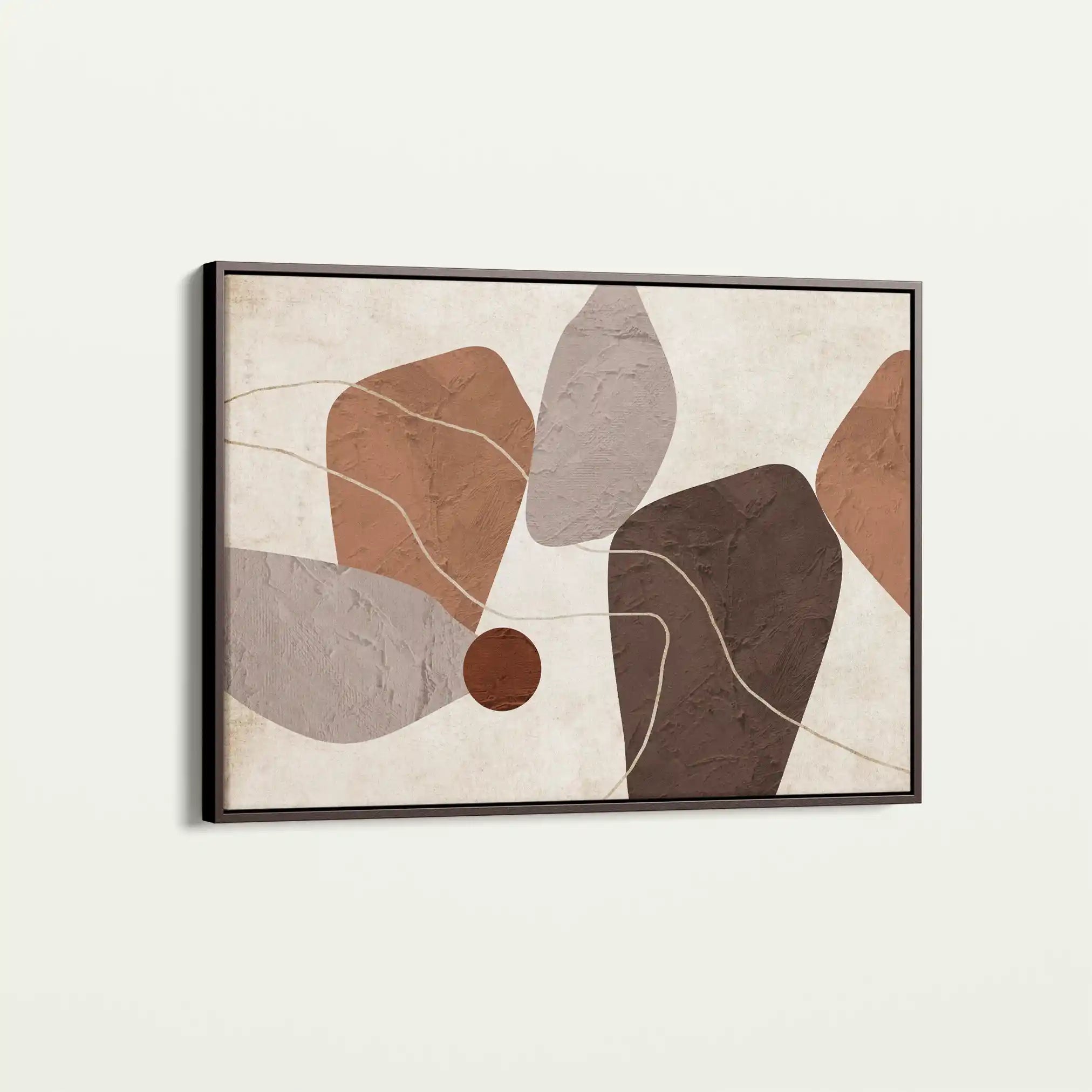 Boho 241 Canvas Art 60 x 40 cm / Black