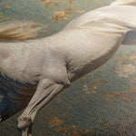 Horses 241 Canvas Art 18" x 24" / 45 x 60 cm / Black