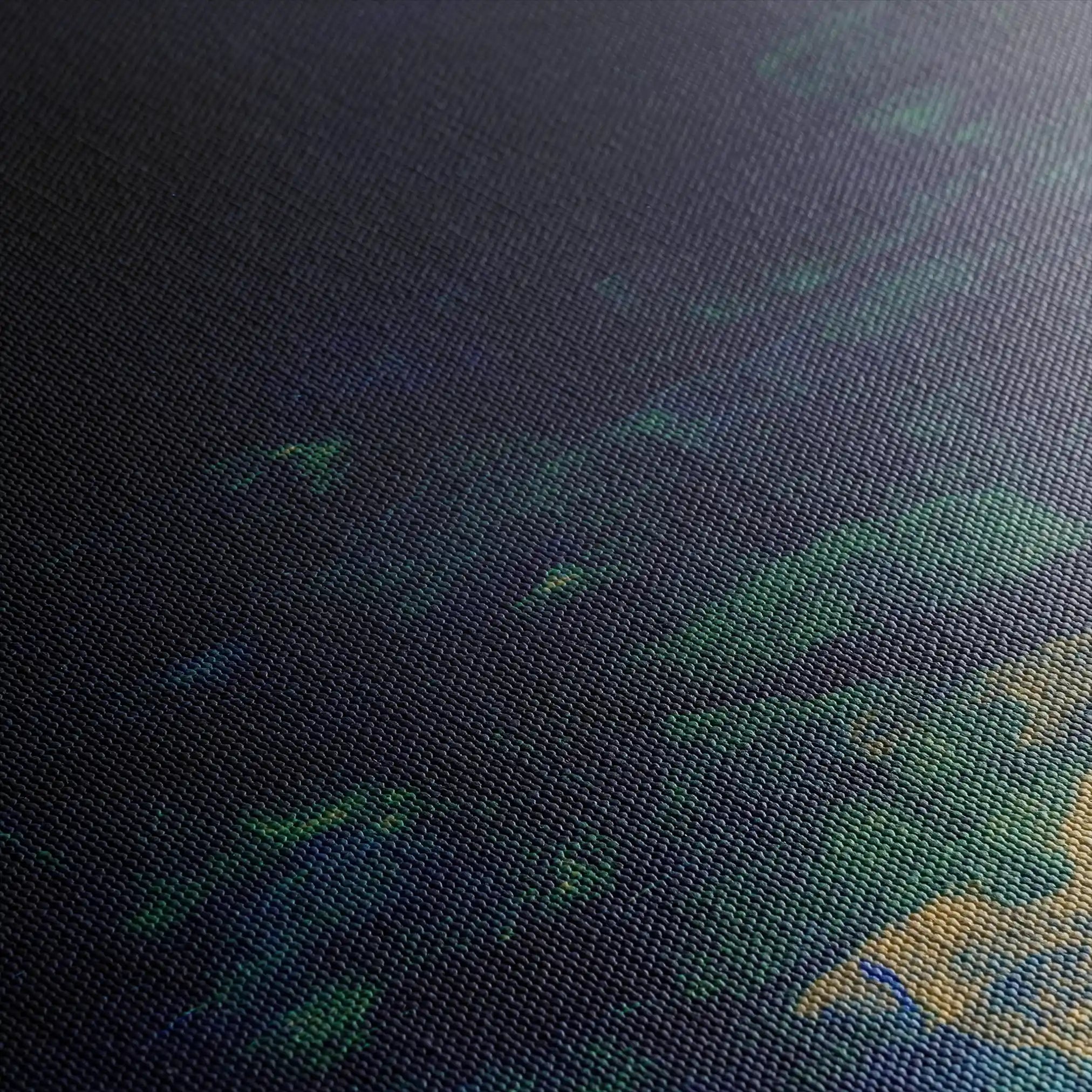 Abstract 242 Canvas Art 60 x 40 cm / Black