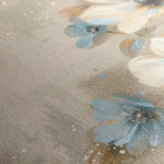 Floral 242 Canvas Art 60 x 40 cm / Black