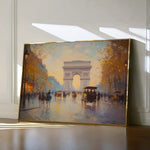 Landscape 242 Canvas Art 18" x 24" / 45 x 60 cm / Black