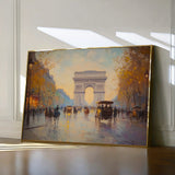 Landscape 242 Canvas Art 18" x 24" / 45 x 60 cm / Black
