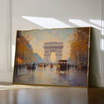 Landscape 242 Canvas Art 60 x 40 cm / Black