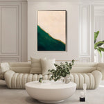 Abstract 243 Canvas Art 60 x 40 cm / Black