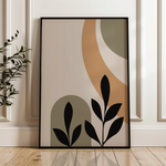 Boho 243 Canvas Art 18" x 24" / 45 x 60 cm / Black