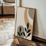 Boho 243 Canvas Art 18" x 24" / 45 x 60 cm / Black