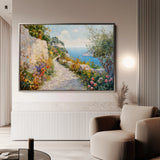 Landscape 243 Canvas Art 18" x 24" / 45 x 60 cm / Black