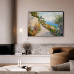 Landscape 243 Canvas Art 18" x 24" / 45 x 60 cm / Black