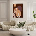 Boho 244 Canvas Art 18" x 24" / 45 x 60 cm / Black
