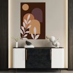 Boho 244 Canvas Art 18" x 24" / 45 x 60 cm / Black