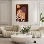 Boho 244 Canvas Art 60 x 40 cm / Black
